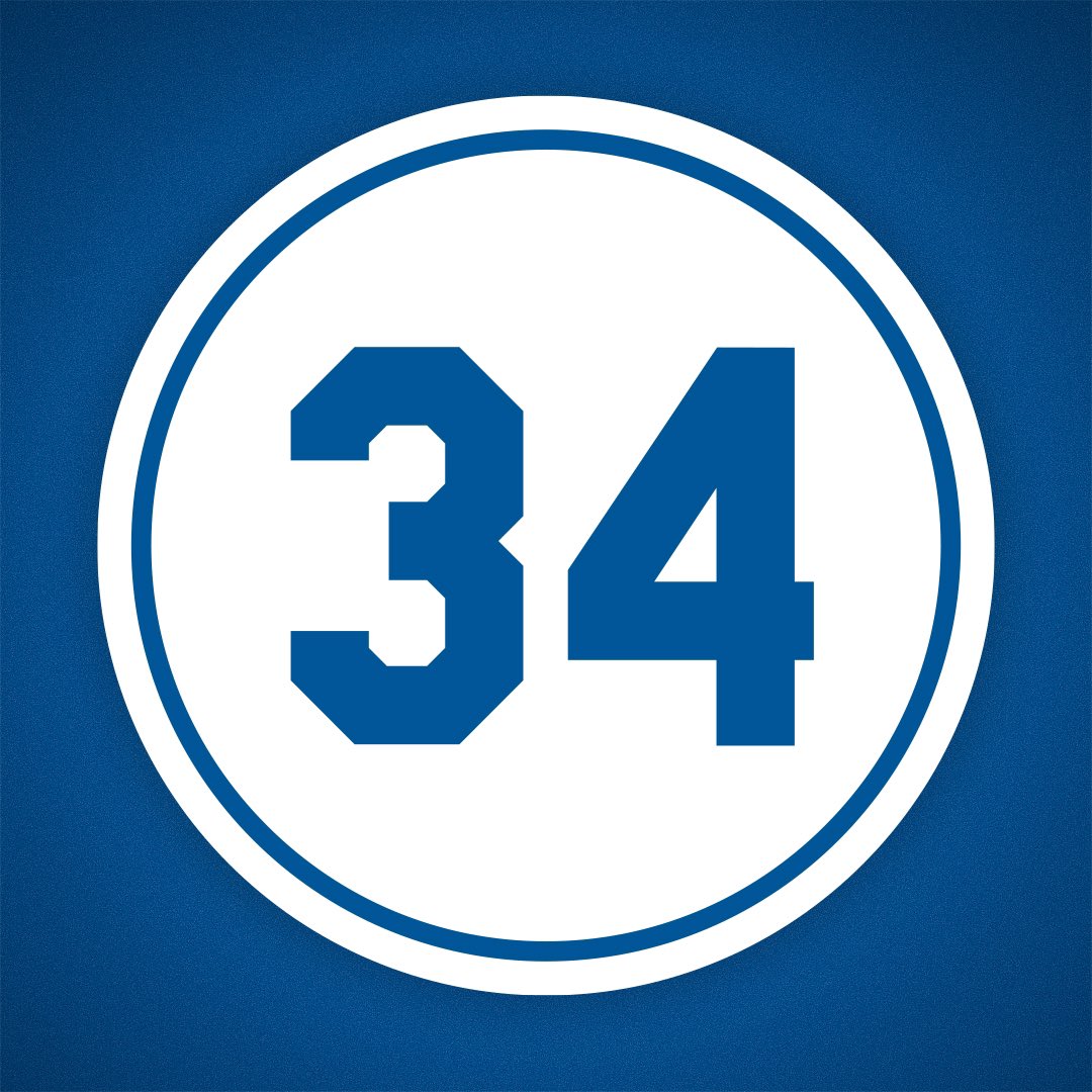 MLB on X: RT @Dodgers: There will never be another 34