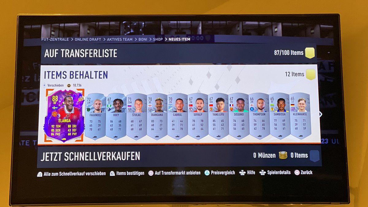 Das geht also auch wieder 😅 #FIFA23