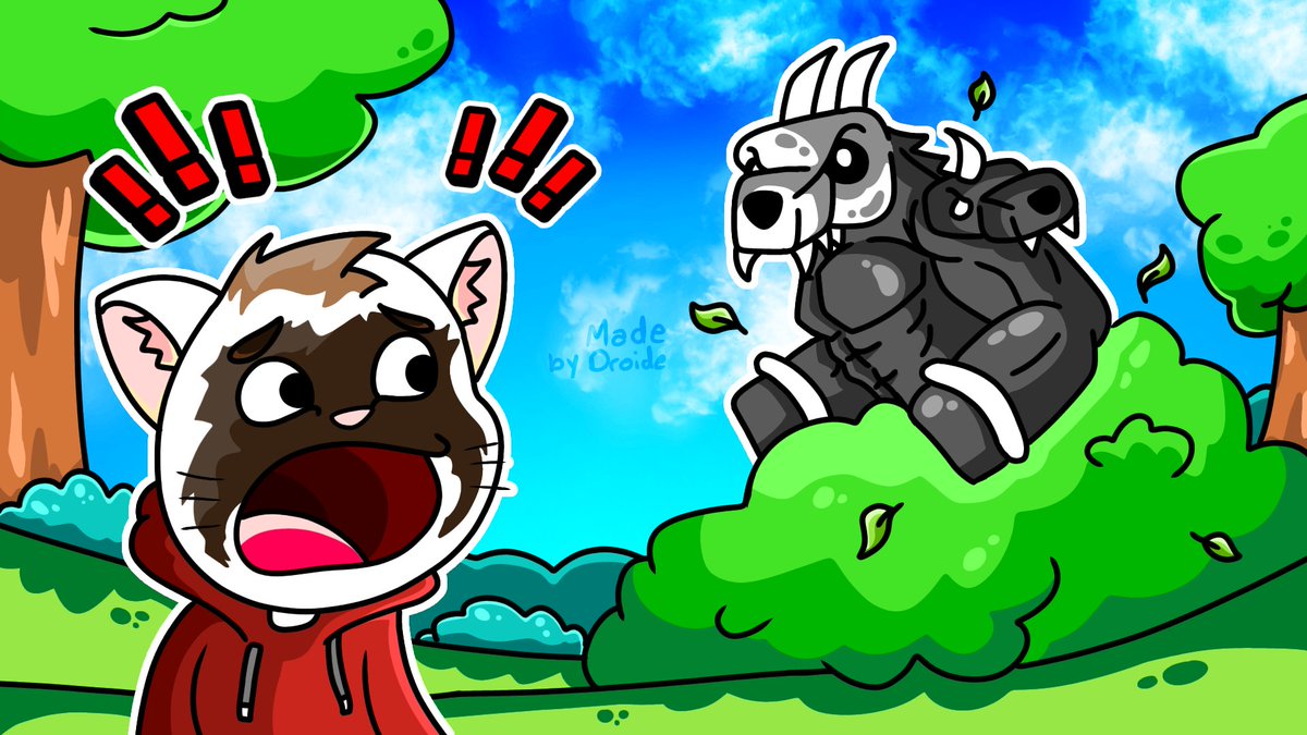 Illustrated minecraft thumbnail for client!

Please support by sharing!