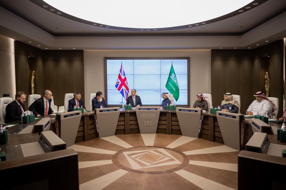خالد الفالح Khalid Al Falih on Twitter "Today, I met Lord Dominic