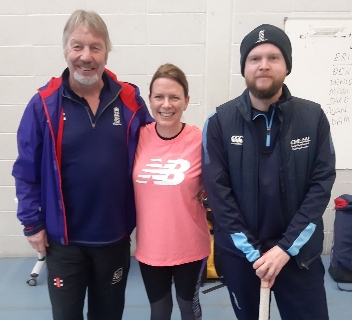Thank you from Madi to Gloucs coaches Eric and Jonno for a fantastic ECB Level 2 Core Coach course. Superb support for achieving this qualification from all involved, including my son Luke Pavey-Edwards and the ever helpful Wade Rissdale.
#GlosCricketFdn
#CricketForAll