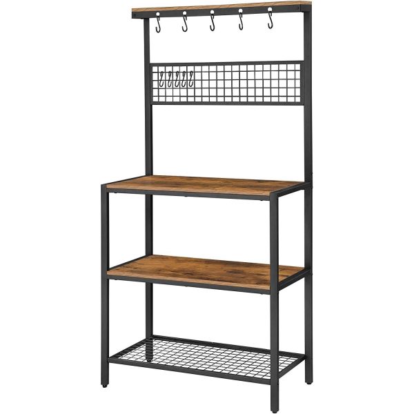 RetailRotts's tweet image. Elevate your #kitchen style and organization with our #3Shelf Black Metal Rustic Brown Wood #KitchenBakersRack! Perfect for storing pots, pans, spices, and even your microwave. Click the link for delivery 
#Organizedkitchen #Stylishstorage
rottsretail.com/p/3-shelf-blac…