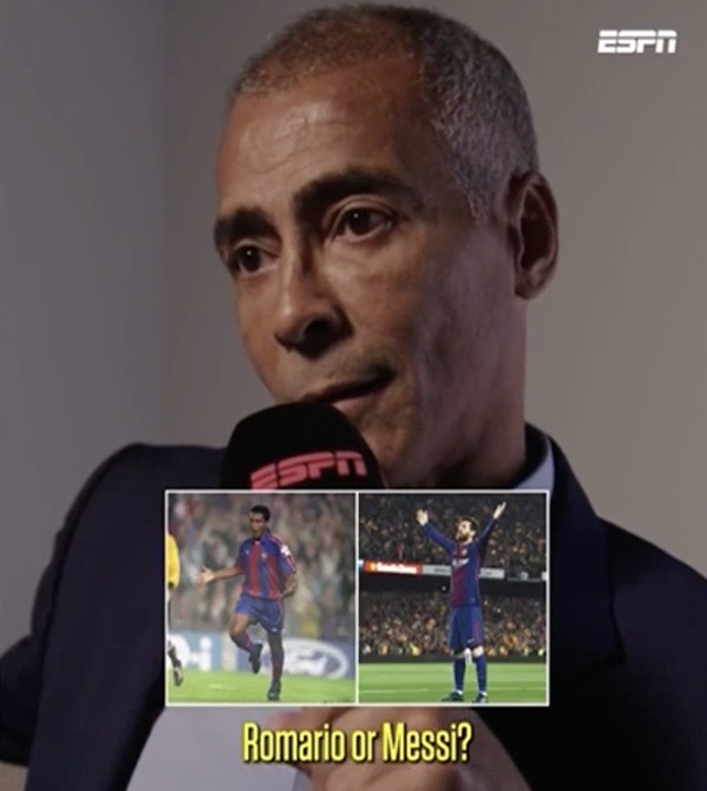 Romario Barça Universal on Twitter: "Romario: "Romario or Messi? Romario. But