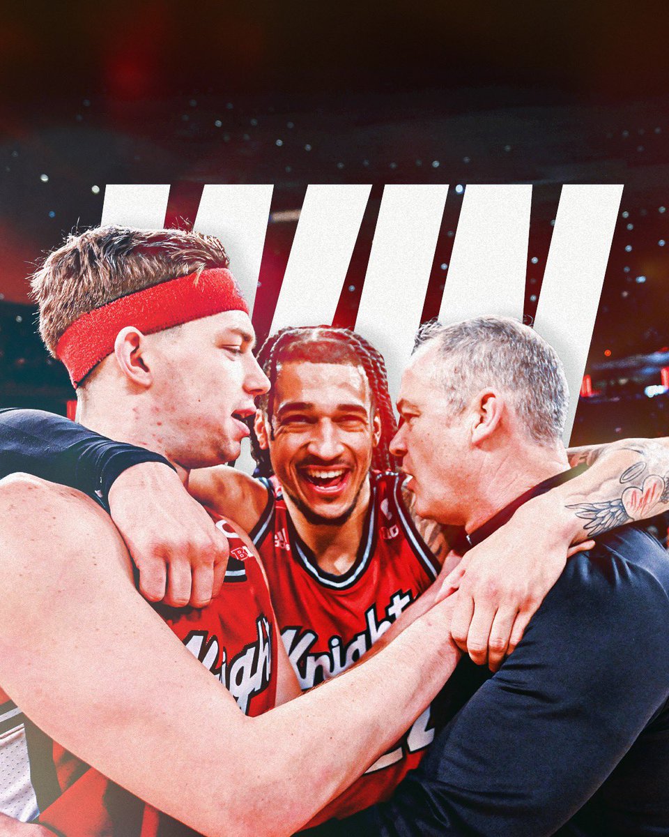 Rutgers Men’s Basketball 🏀 (@rutgersmbb) on Twitter photo These 3 ❤️
#TheKnighthood These 3 ❤️
#TheKnighthood