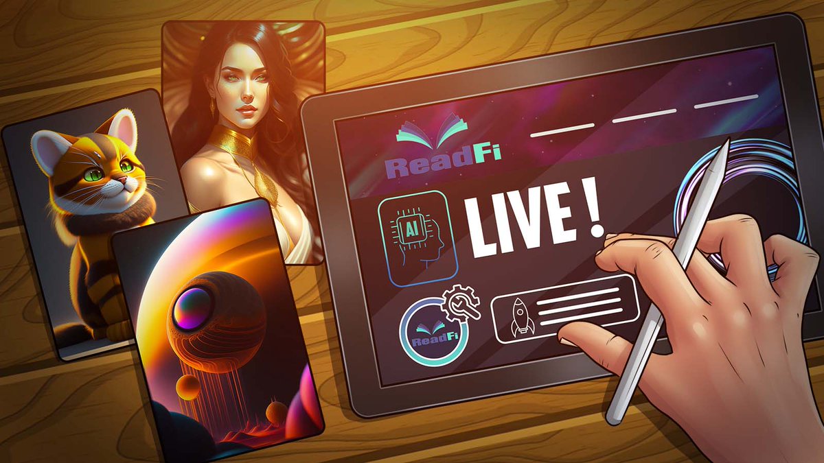 BSCN (@bscnews) on Twitter photo 📢 <a href="/ReadFiGlobal/">ReadFi Official</a> is proud to announce that their AI NFT marketplace is now live
IT boosts their $RDF tokens utilities 🚀🚀
With the ReadFi NFT marketplace you can contribute your ideas to the #NFTs
👉 readfinft.com
#Sponsored #AI #NFTmarketplace #RDF 📢 <a href="/ReadFiGlobal/">ReadFi Official</a> is proud to announce that their AI NFT marketplace is now live
IT boosts their $RDF tokens utilities 🚀🚀
With the ReadFi NFT marketplace you can contribute your ideas to the #NFTs
👉 readfinft.com
#Sponsored #AI #NFTmarketplace #RDF
