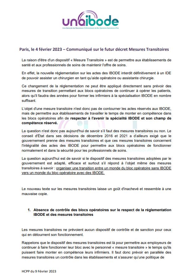 unaibode's tweet photo. Après avoir pris connaissance du projet de décret sur les Mesures Transitoires, voici notre réponse à la DGOS qui souhaite présenter ce texte lors du prochain HCPP ( Haut Conseil des Professions Paramédicales) .
celui ci se déroulera le jeudi 9 février! https://t.co/8FWRR8LWgR