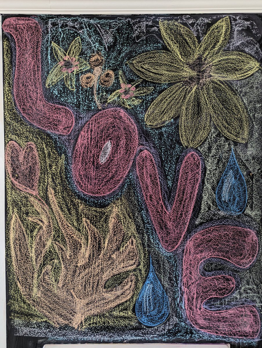 rlstein2's tweet image. #love #chalk #art #saturday