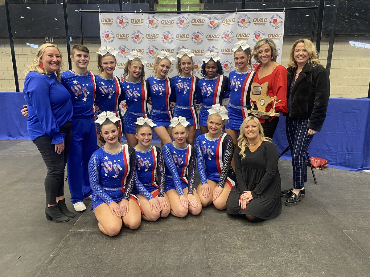 OCSDrMiller's tweet photo. OVAC Champions!  Great job WPHS Cheerleaders!❤️💙❤️💙❤️💙❤️💙❤️💙❤️💙❤️💙❤️💙❤️💙❤️💙❤️💙❤️💙❤️ https://t.co/lxLFZJlKkZ