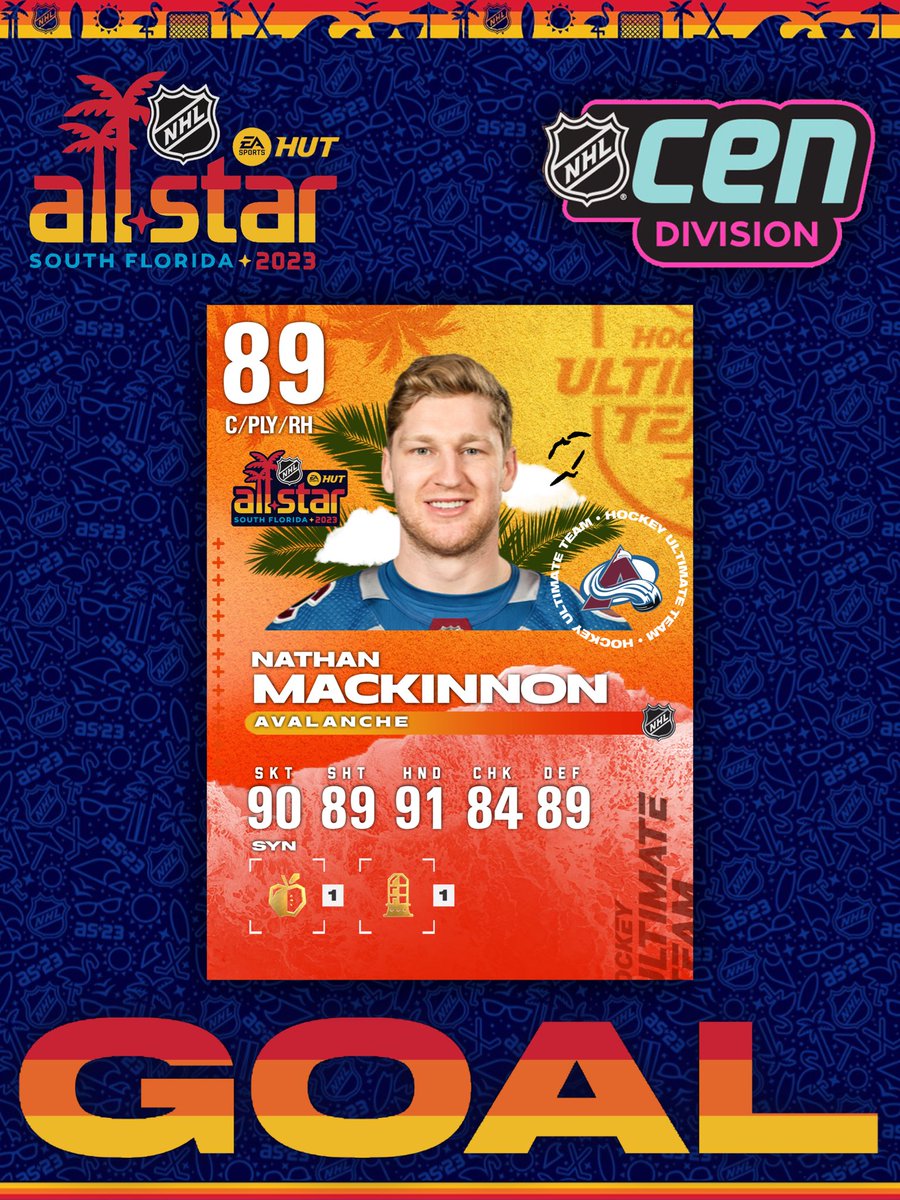 iHaller on Twitter "Nathan MacKinnon upgrade! NHL23"