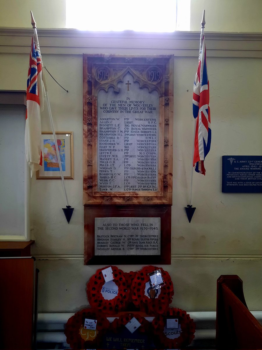 InscriptionsWw1's tweet photo. #RememberedHere
#StJohnTheBaptistChurch #Wolverley #Kidderminster
More photos via https://t.co/QD6wHSwEqN
#WW1 #LestWeForget
#wewillrememberthem #fww #warmememorials #memorials #greatwar #westernfront #cemetery #wargraves #taphophile #firstworldwar #InscriptionsWW1 https://t.co/UpVBVU8CoD