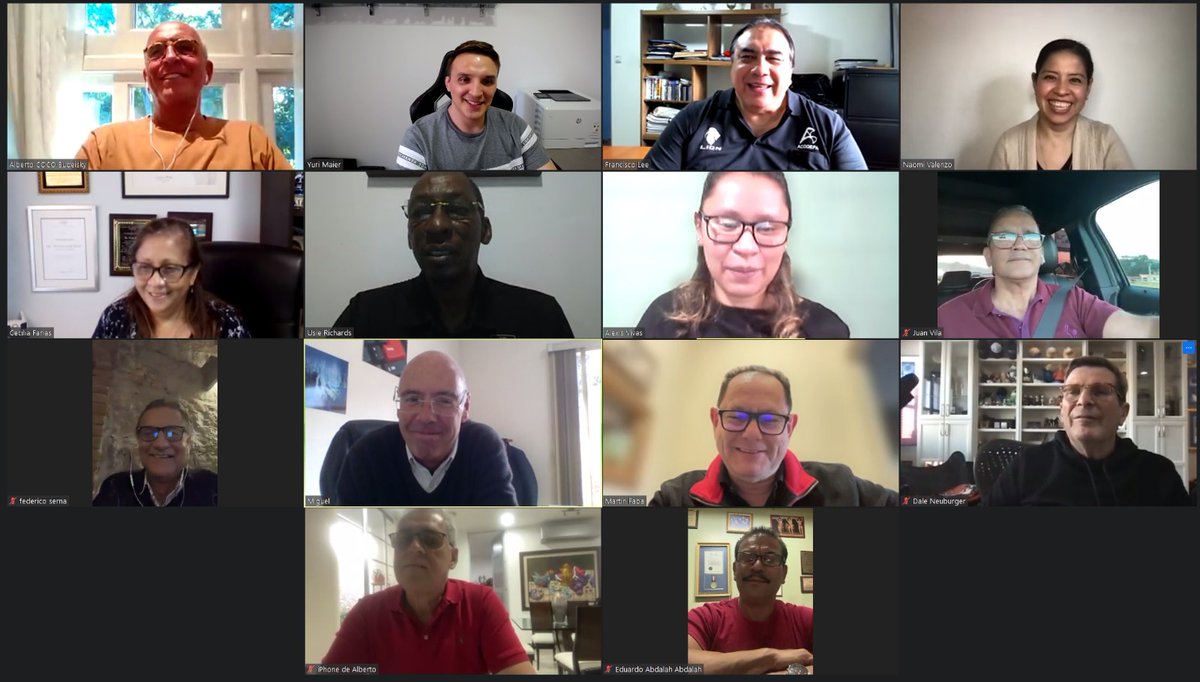 ACODEPAOficial's tweet photo. En el día de ayer, se realizó de forma virtual la primera reunión del Comité Ejecutivo del corriente año.

En dicha reunión se discutieron temas con relación al año y sus eventos, que se viene cargado de grandes cosas.

#acodepa #2023 https://t.co/PqueymlKW9