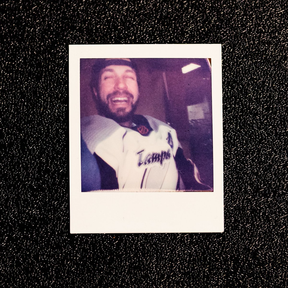 NYRangers's tweet photo. When Bread gets his turn with the Polaroid https://t.co/DEiurOy0TZ