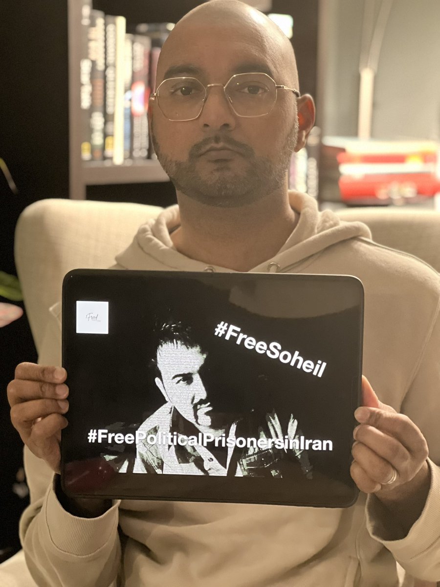 support the international campaign to condemn the #islamicRegimeofIran and to show support for #SoheilArabi who was re-arrested, brutality beaten and imprisoned for fighting for human rights of all Iranians
We see you. We are with you. We are beside you. We stand with you Soheil.