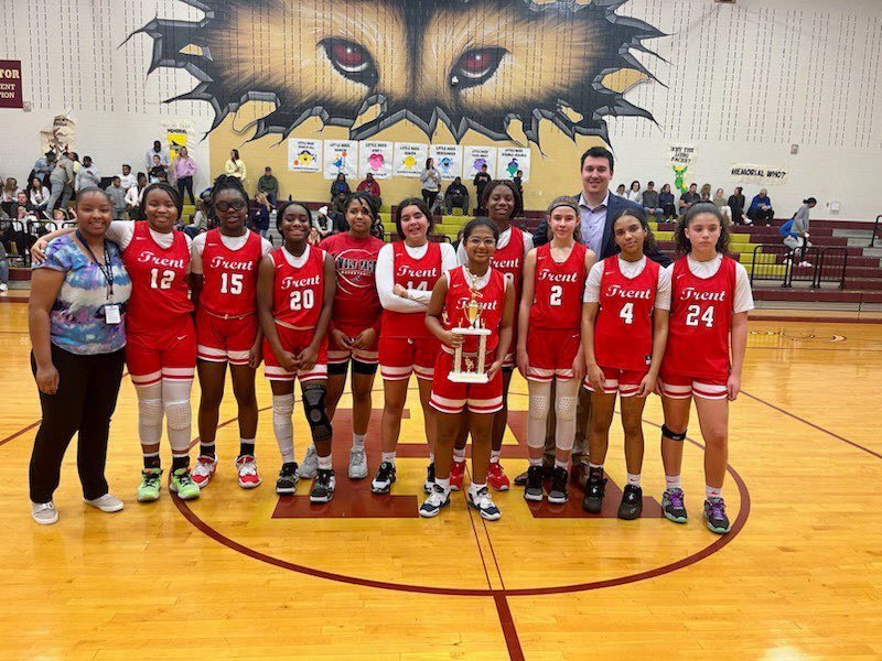 Congrats to our 8th Girls Basketball team on their second place finish in the FISD tournament!  Great season ladies!  <a href="/TrentMSFISD/">Trent Middle School</a>