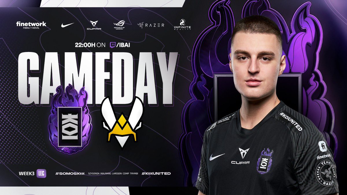 GANAR O GANAR. 

NOS JUGAMOS MUCHO.

KOI vs VITALITY.
@KOI 
@KOIxENG 

RT.
twitch.tv/ibai