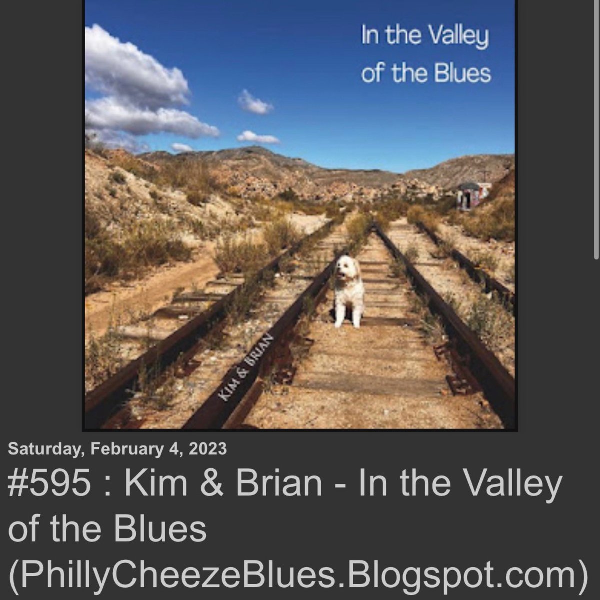 phillycheeze's tweet photo. PhillyCheeze Rock & Blues Review #595 :
Kim and Brian - In the Valley of the Blues
https://t.co/R2gXK3UdiS
#KimAndBrian
#KimArcher #BrianFeist
#blues #bluesmusic #newblues #bluesblog #bluesblogger #music #newmusic #washingtonbluessociety
https://t.co/3wEJQnuNsY https://t.co/hq1uOPhGze