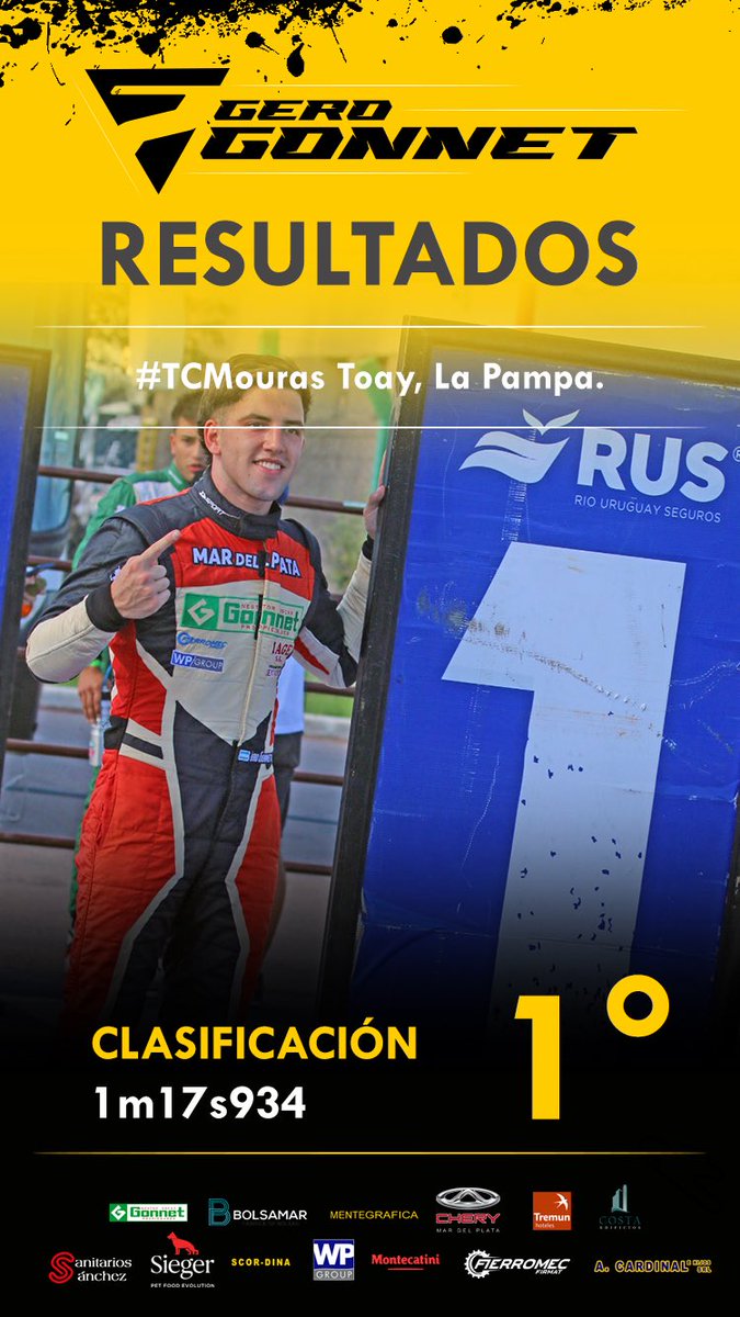 GeroGonnet's tweet image. #Prensa | #TCMouras | #Toay 👉 ¡Pole para nosotros! ⏱☝️

¡Muy feliz y muy agradecido a todo el equipo @Trottaracing! ¡Ahora se viene lo más difícil y vamos con todo! 👊

-
-

📸 @BernaBosco | 📱 @mtintegralpress