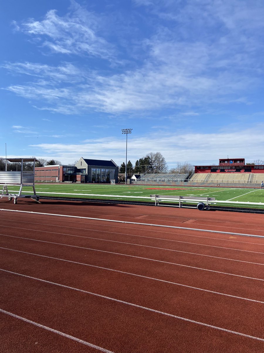 SamPaolini2's tweet photo. Just had an amazing visit up at Dickinson College!! Huge thanks to @DCcoachSchuck  for an awesome visit of this beautiful campus!! https://t.co/pbXkW2TG2S