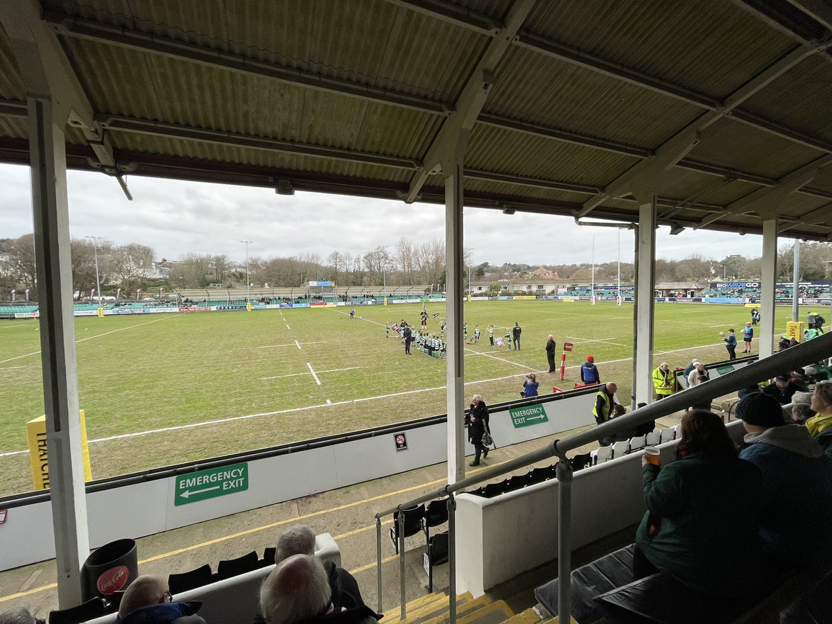 MarkGoSouthWest's tweet photo. Bus, train, walk, train, bus. My transport today to the @CornishPirates1 game. Great win today. #bus #train #publictransport https://t.co/kTwWEF2MJD