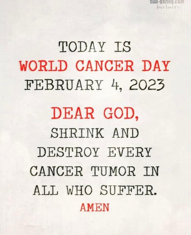 Amen 🙏🏻 📿✝️ #WorldCancerDay2023