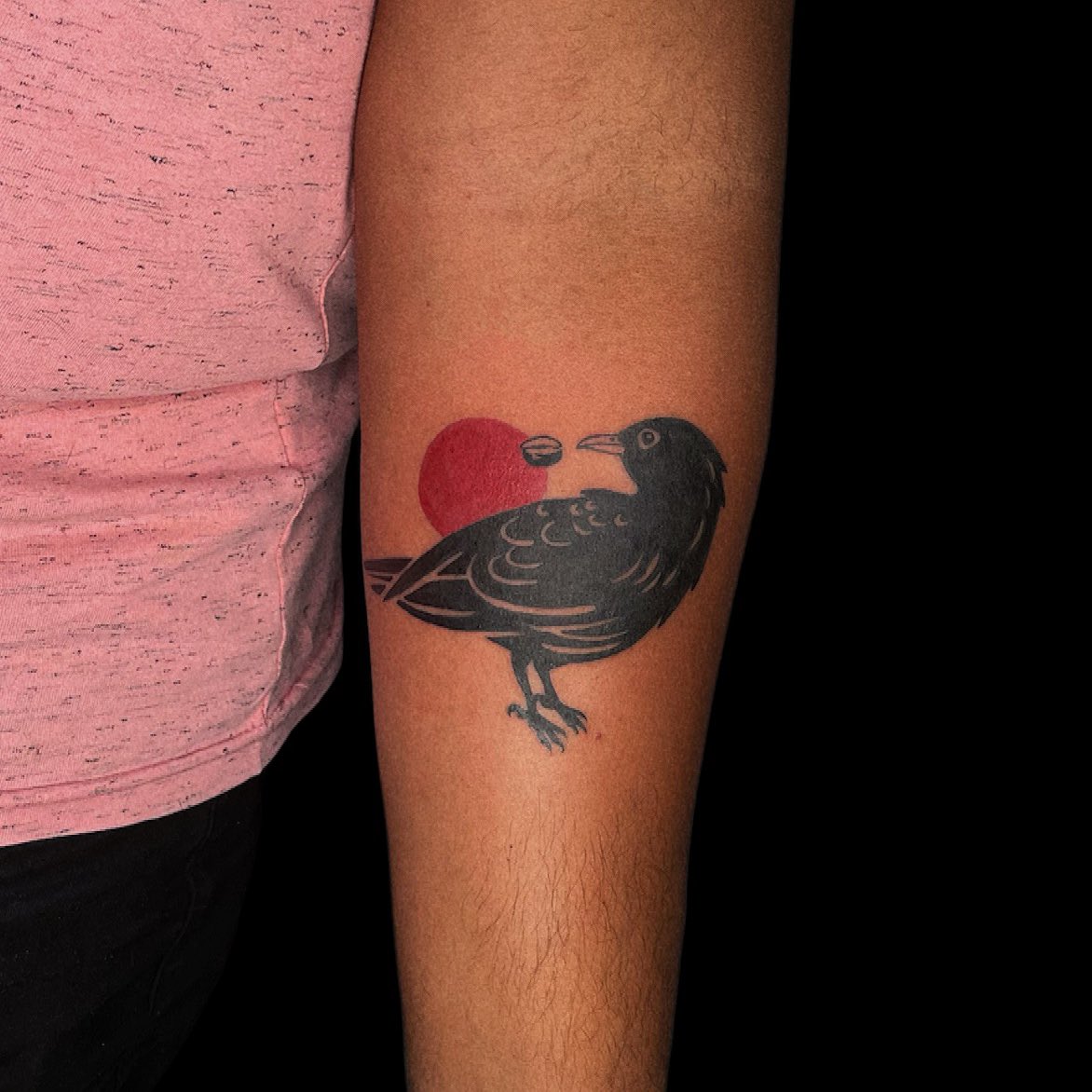 Crow from death cab for cutie album cover transatlanticism tattoo idea |  TattoosAI