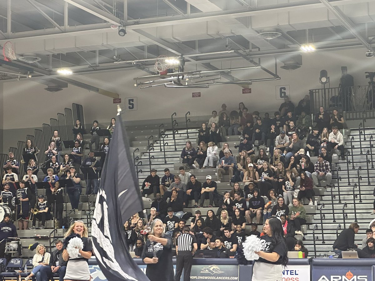 pattersoncd's tweet photo. Cheers to one of @LongwoodLancers biggest supporters and fans, Dr. Consuelo Alvarez! https://t.co/mADbtjXsE7