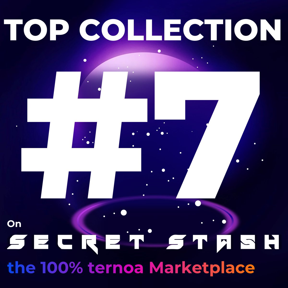 AdMonetam's tweet photo. WoW ! After a SOLD OUT on the Gold series of the #NFTs  collection, the Liberty Tribute collection ranked n°7 of the top collection in monthly on @secret_stash_io  ! Thanks to all the #Ternoa  and @AdMonetam  community ! 
#numismatic #numismatics #Polkadot #NFTProject #Crypto https://t.co/zObxXtgp1a