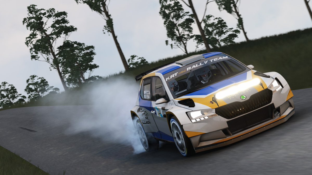 KRT_RallyTeam's tweet photo. Desde Coruña nos llegó una 4 posición por parte de @diegopenafdz con su Fabia Rallye2 y una excelente P6 de Aday Ramirez con el polo N5, consiguiendo la victoria en su categoría el dia de su debut #TeamKRT @PistonArts @SRPsimracingpro https://t.co/OeVYZXZz1n