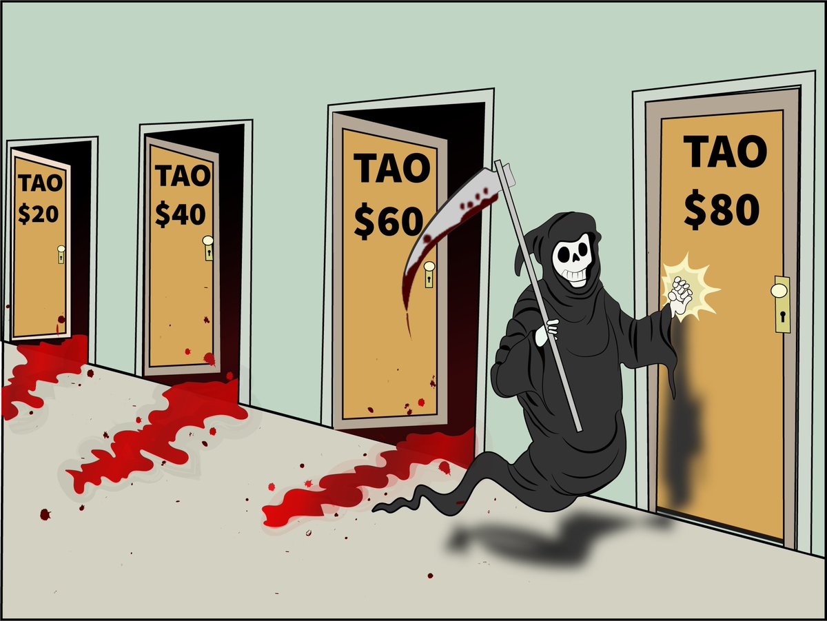 firsttensor's tweet photo. "An investment in knowledge pays the best interest." - Benjamin Franklin
✅$20 $TAO
✅$40 $TAO
✅$60 $TAO
⌛️$80 $TAO

Buying $TAO right now is like buying $BTC in 2010-2011.
#bittensor #AI #ChatGPT https://t.co/UlK2MPiynj