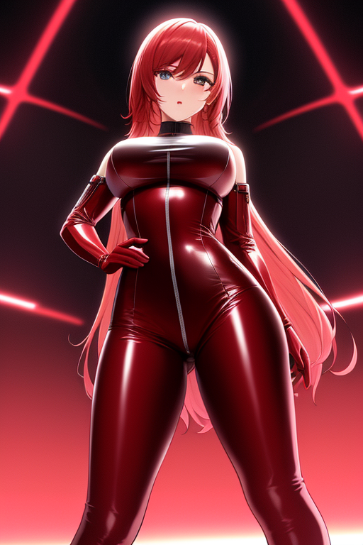 RubyBaronVT's tweet image. It turns out using "space suit" in your prompt can actually end up in some really attractive body suits! @YoDayo_Home #AIart #AnimeAIart #AIイラスト #YodayoAI #Anime