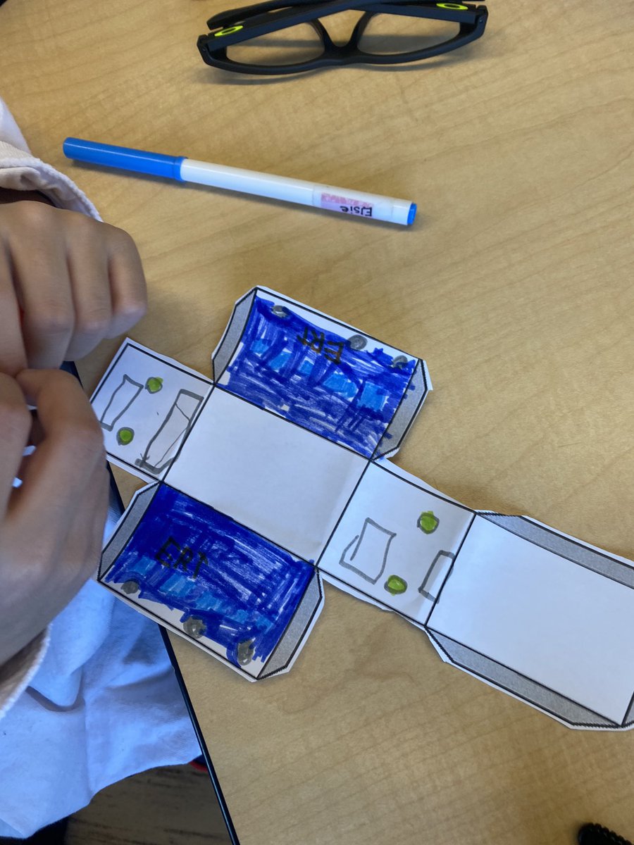 apsmola's tweet photo. Okay but how cute are these 3-D shape @takeETSalert and Edmonton LRT models. @avonmoreyeg #Grade1s have been learning at public transit at @CityHallSchool and decided to continue the learning at school! #createlearnexplore #thisismath https://t.co/LGQxGvU9Qa