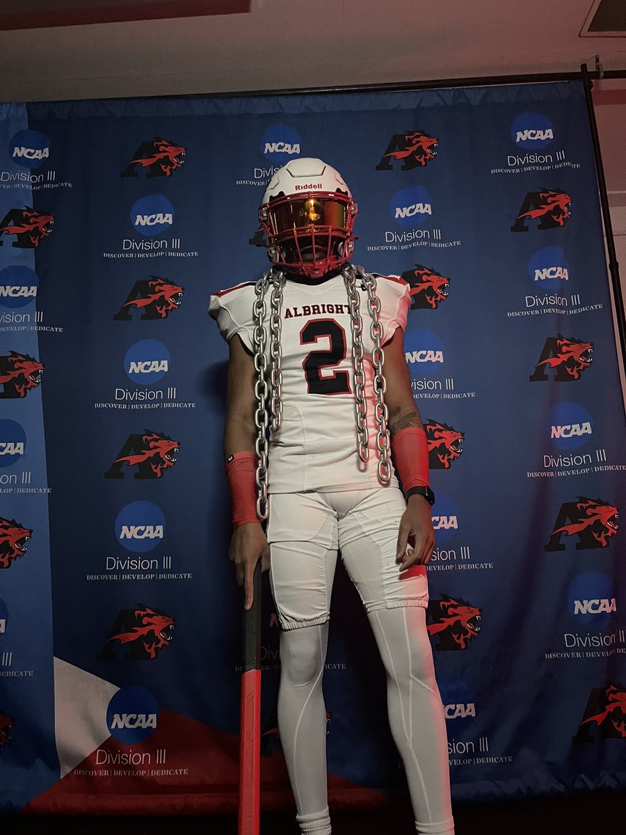 Would like to thank <a href="/CoachRalphClark/">Ralph Clark</a> for the wonderful Visit to Albright College I enjoyed it! <a href="/Albright_FBall/">Albright Football</a>