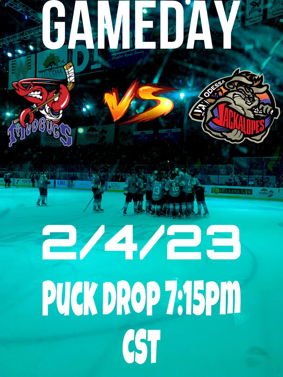 Run it back but reverse the outcome @mudbugshockey @Chet_Yoder #clawsup #geauxbugs