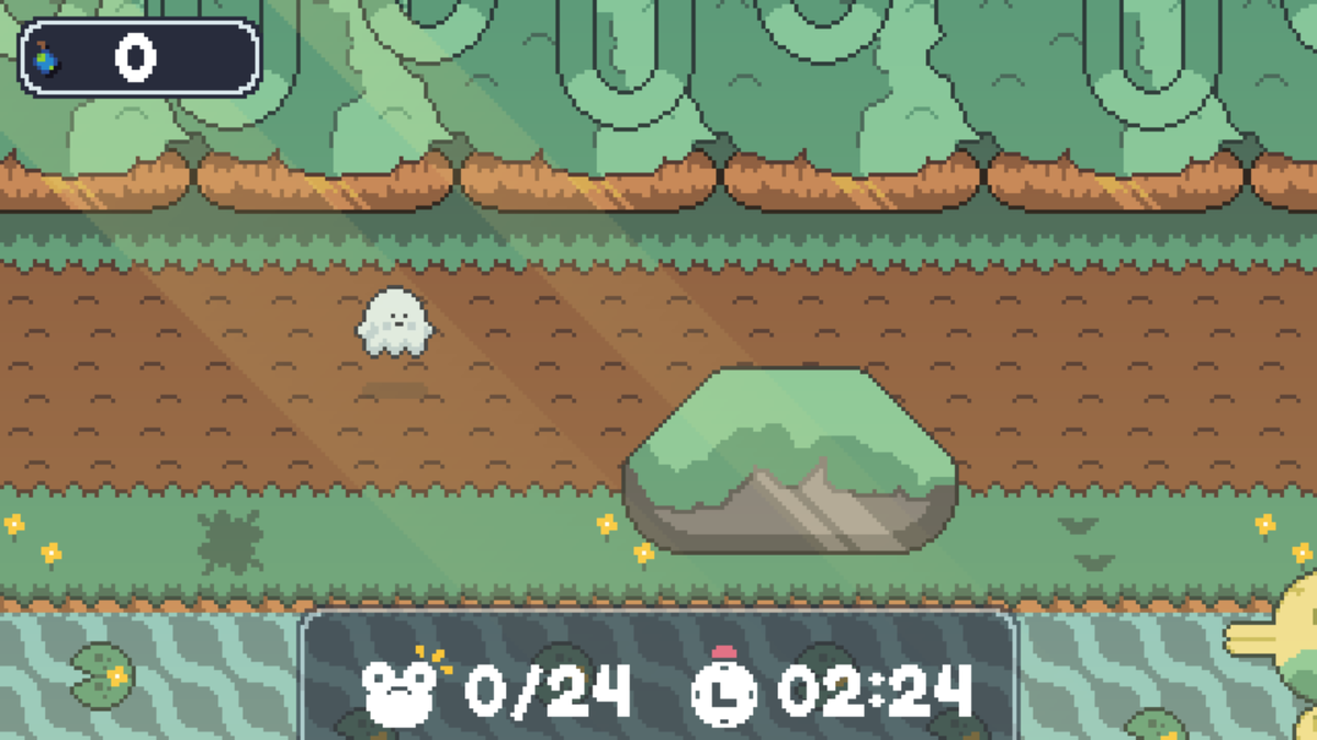 Kaboppel's tweet image. New images of Lilypad Ponds from Glowtown 2 👀🐸
#screenshotsaturday #godot #gamedev #indiedev #godotengine #indiegame #pixelart