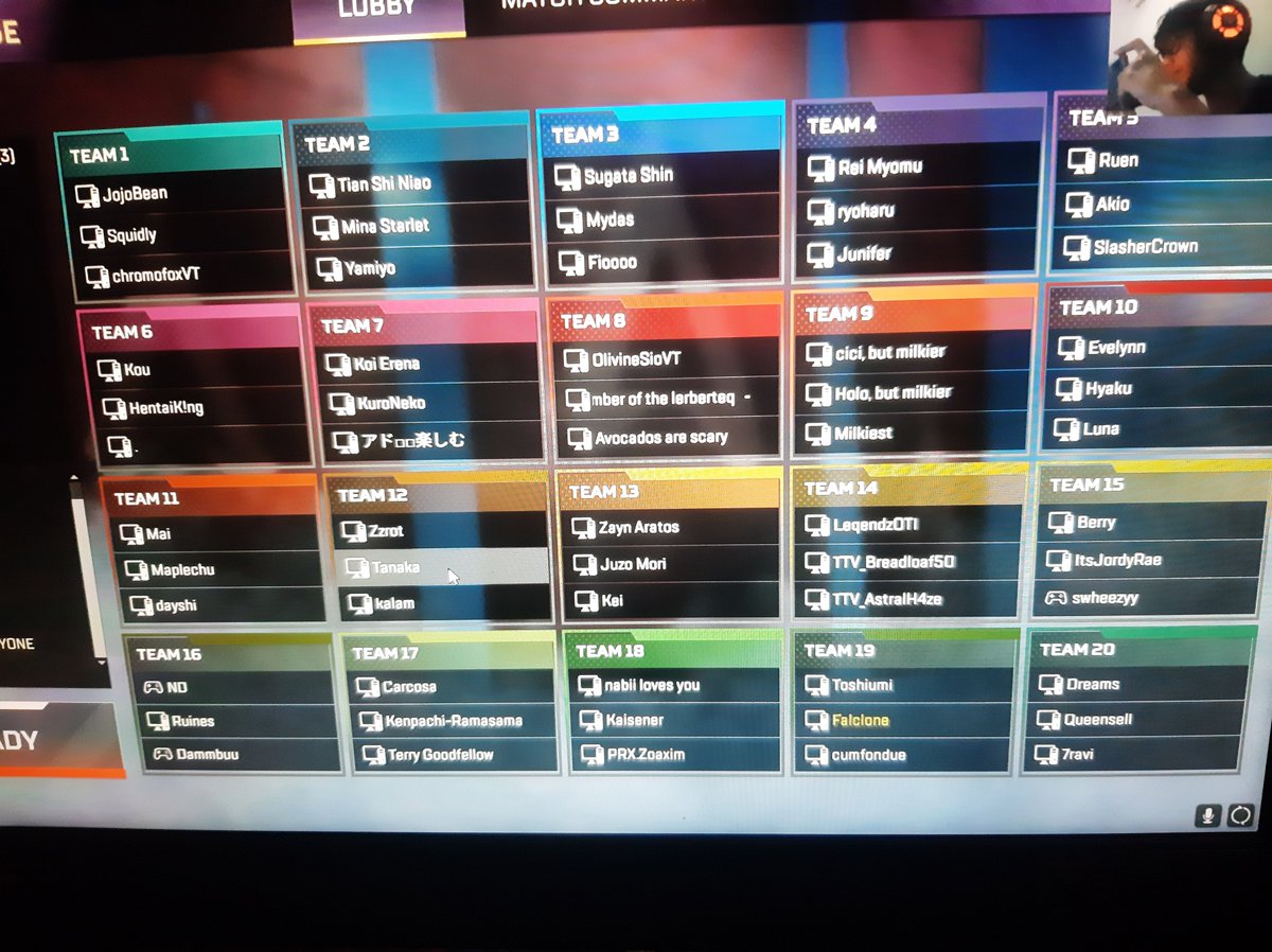 Falclone on Twitter "4 AM custom apex fun match lmao"