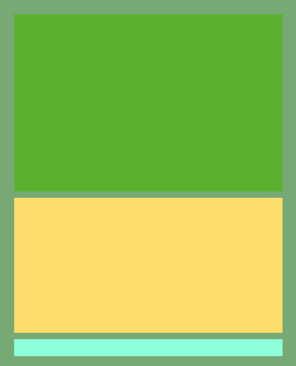 Rothko_Bot's tweet image. No. 16430 (Digital Green, Pale Gold, and Light Aqua on Dusty Green)