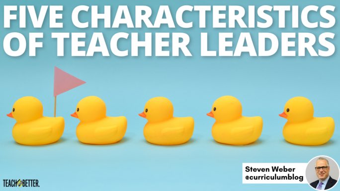 “The impact of one teacher leader is significant, but the impact of several teacher leaders is seismic.  Transforming schools has rarely occurred, if ever, due solely to a strong principal.” teachbetter.com/blog/five-char… #edchat