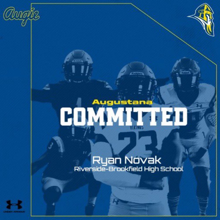 Ryan_Novak18102's tweet photo. I’m proud to announce my commitment to Augustana College! I want to thank all of my coaches and teammates along the way. But most of all I would like to thank my parents for all their support! @Coach19Bell @CoachBigPete @RB_BulldogFball @DeepDishFB @VojcakBrad @CoachMaloney14 https://t.co/brq0MxB58S