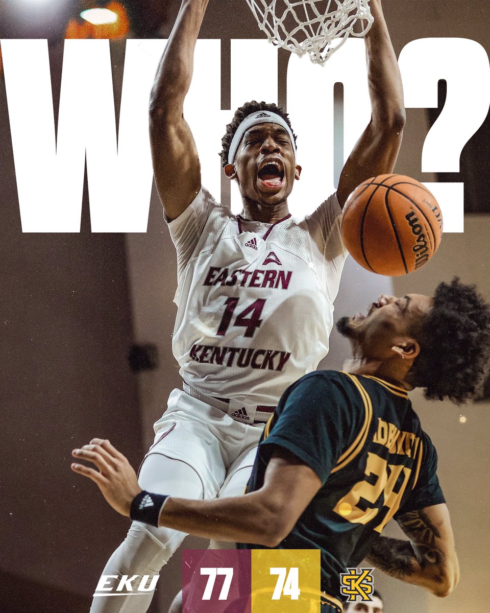 EKUHoops's tweet photo. Colonels beat first place Owls!
#MostExciting40MinutesInSports https://t.co/MBZGVYj5KR