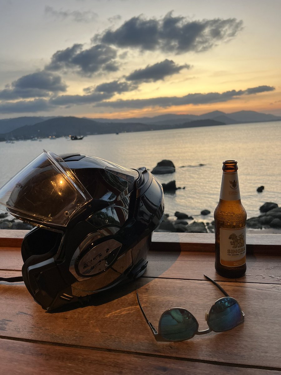 A mix of food for the soul and for the body. Always trying to get my fill of both on pit stops