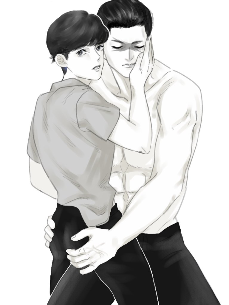 ash_cna's tweet photo. Gun and his masterpiece🫂

#lookism #gunseok https://t.co/4mNLNopI4b