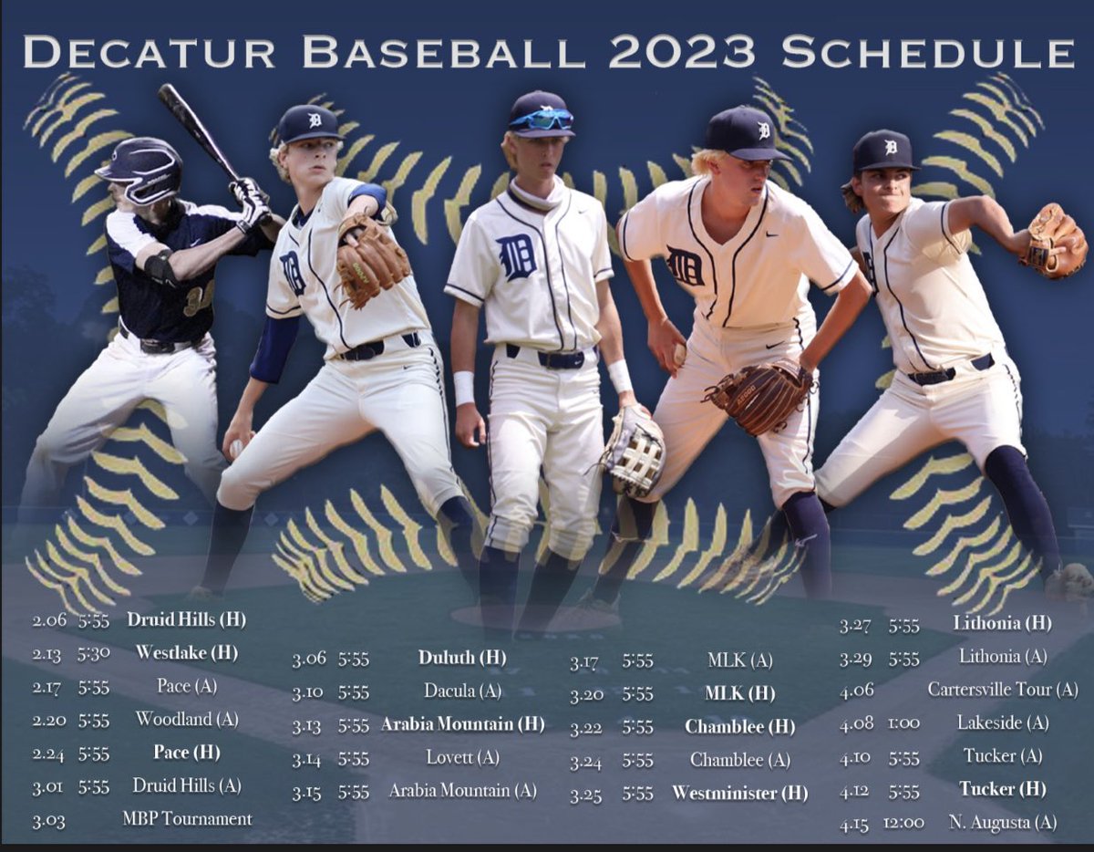 We will make you proud, Decatur. 

#baseball #Decatur #Atlanta #prospects