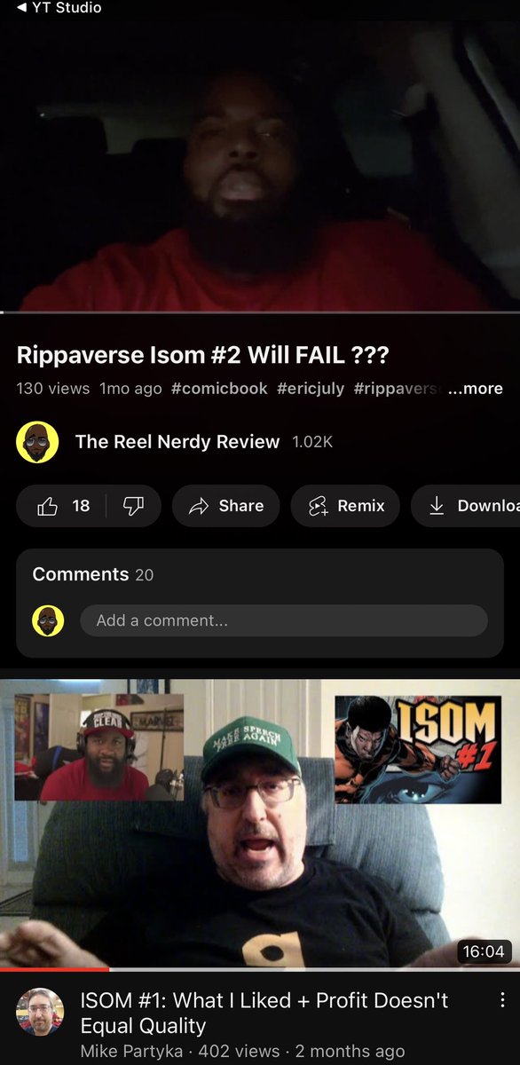 Otisthewriter's tweet photo. https://t.co/8oBUDdU2Ui #rippaverse #ericjuly @EricDJuly #comicbook #isom @RippaGoalposts @TheRippaverse #subscribe 4000 public watch hours watch my videos #SubscribeNow to my #youtubechannel #Youtubechannelpromotion #2000subs https://t.co/yKPNrFl1Gv