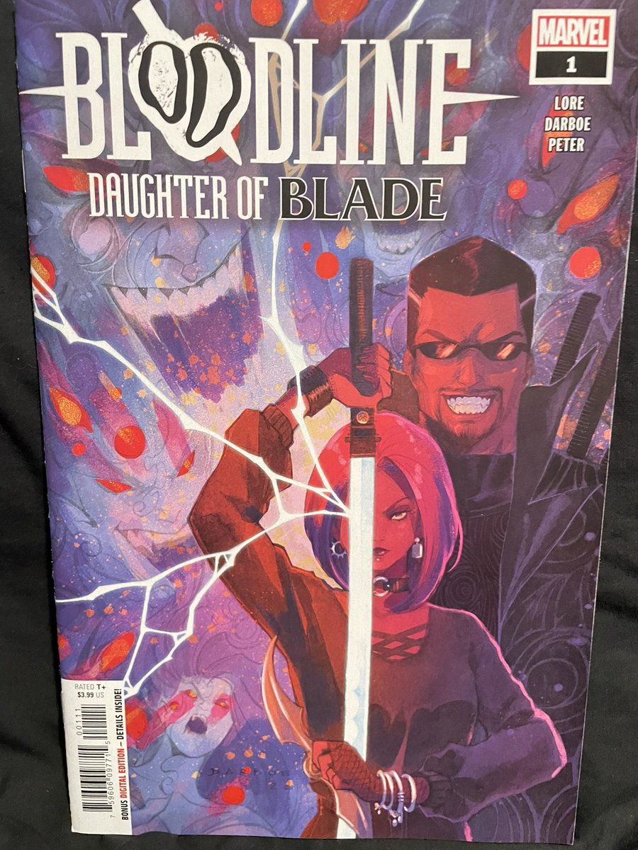 whipodcast's tweet photo. The Daughter of Blade kicks into her own brand new series. Bloodline 1 @marvel @weredawgz @ksdarboe #crispeter @joesabino
https://t.co/RaygB8YFqk https://t.co/YGCgEDebNl