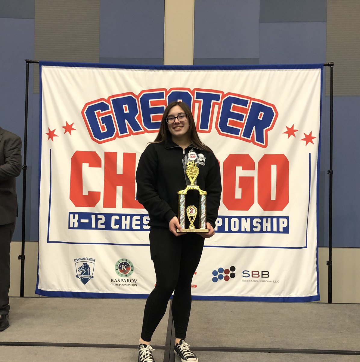 argohs217's tweet image. Congratulations to the Argo Chess team for taking 3rd place at the 2023 Greater Chicago k-12 Tournament.

Huge shout out to Ally Coker for taking 2nd place in the Greater Chicago k-12 Reserve Section!

#argochess #goargo