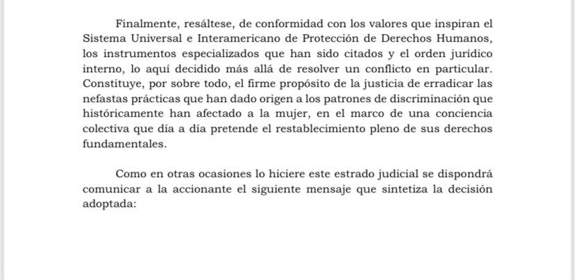 diegoandrade014's tweet photo. Doctor @machadini @marcoalvarezg @maurodriguezt, les comparto sentencia del J1CMI que me gustaría que me ayudaran a difundir para que mas personas la puedan conocer. Un caso en donde se da aplicación a la perspectiva y enfoque de género. Gran sentencia!!! @CConstitucional https://t.co/XOpBZoayk9