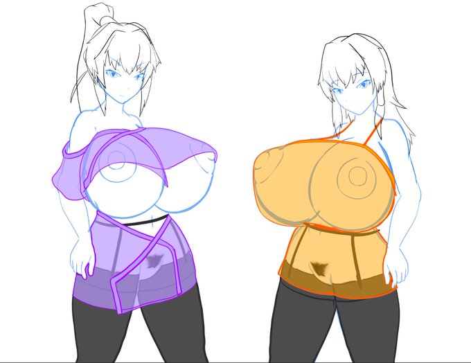 冥夜と唯依の「意中の人との温泉旅行用寝間着」WIP
冥夜は"大胆"、唯依は"恥ずかしがりつつも…"ってイメージ

…刺繍入りの下着はデザインセンスがなくての…(作画高カロリーともいう 