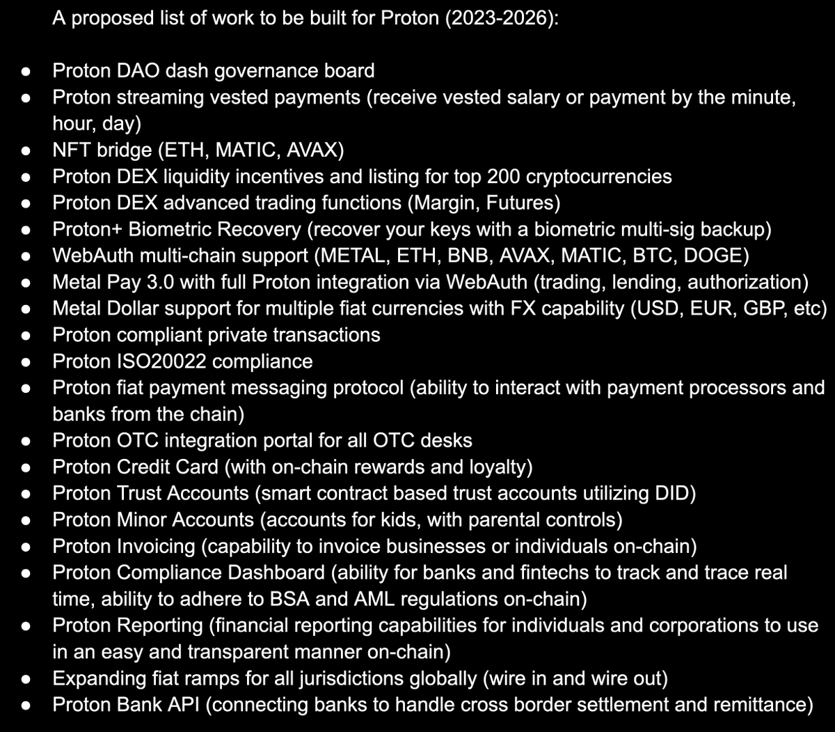 MarshallHayner's tweet image. Just a few things I've been thinking about... #Proton ⚛️ $XPR @ProtonXPR