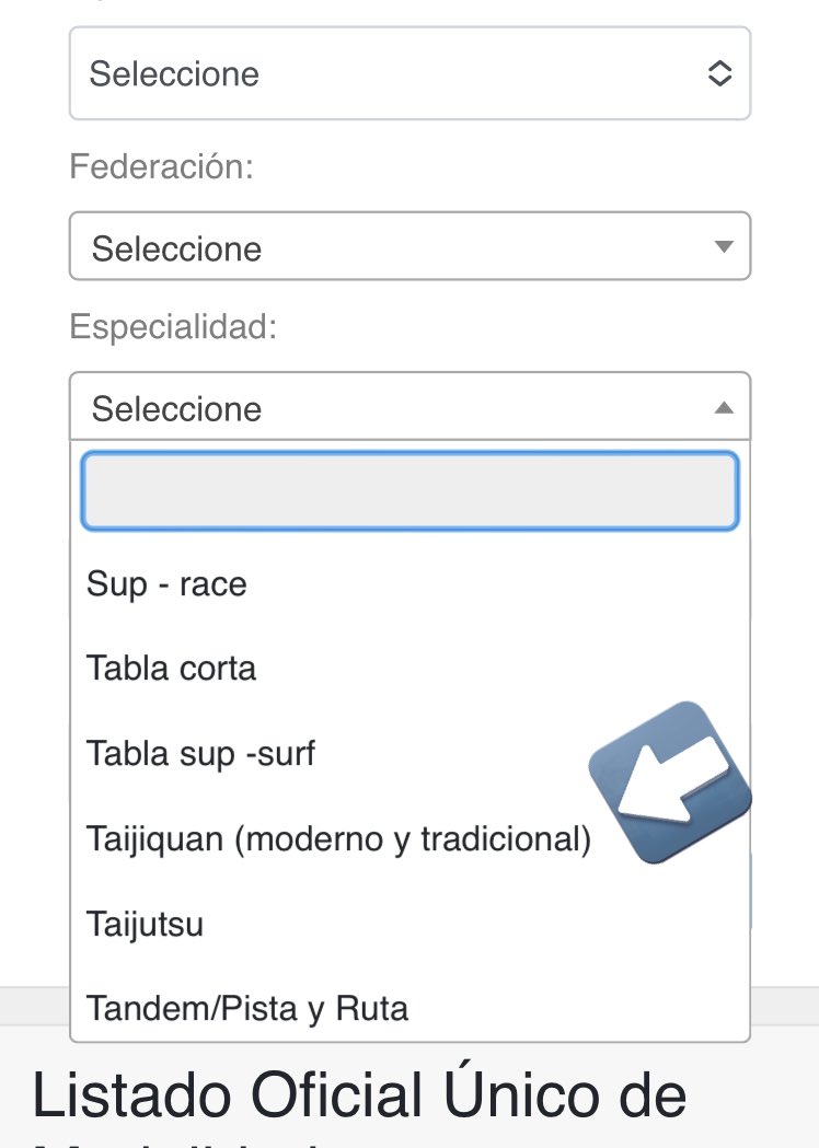 El Wushu, deporte reconocido por el COI, NO está en el listado Oficial de Modalidades del <a href="/INDChileOficial/">IND Chile 🇨🇱</a> siendo que se hizo el trámite de reincorporación pues lo sacaron sin aviso. Está la especialidad taolu, taichi y sanda, pero NO la Modalidad Wushu ni Kungfu. <a href="/MindepChile/">Ministerio del Deporte</a>