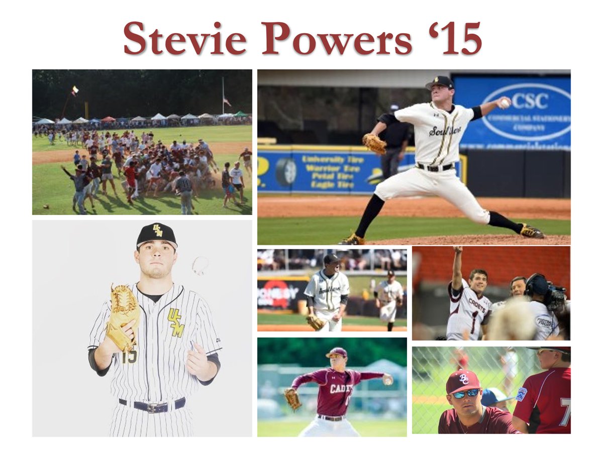 BCbaseball1902's tweet photo. Annual 1st pitch Banquet was a success. Thanks to BC alumnus Stevie Powers ‘15 (USM - Golden Eagles ‘19) for his message to our players and parents. #fearless #noregrets @SteviePowers1 @TheBC400 @DennisKnightSMN @AmyZimmerWJCL @TheBigGuyWJCL https://t.co/e5agDTPyjr